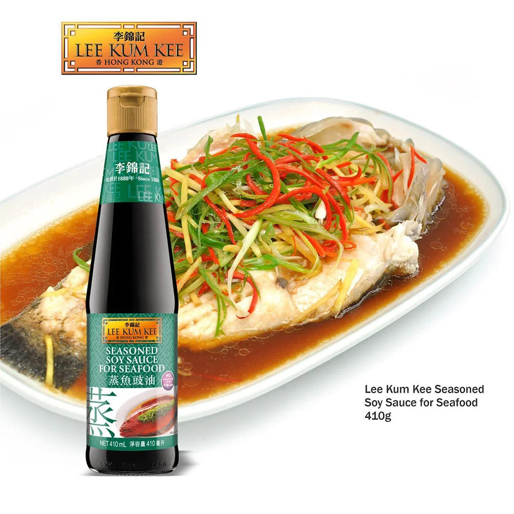 Σάλτσα Σόγιας Lee Kum Kee Seasoned Soy Sauce For Seafood 410ml